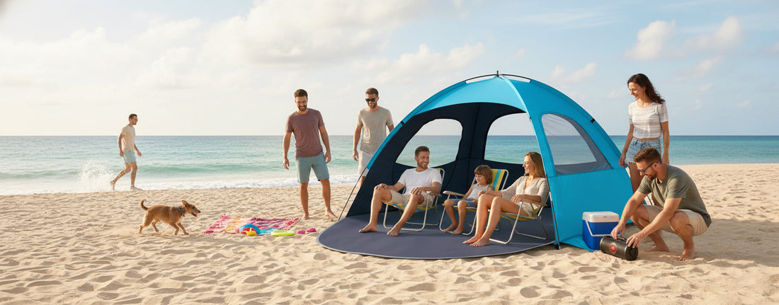 "Stay Cool Anywhere: Why a Black-Coated Beach Tent Is a Summer Must-Have"